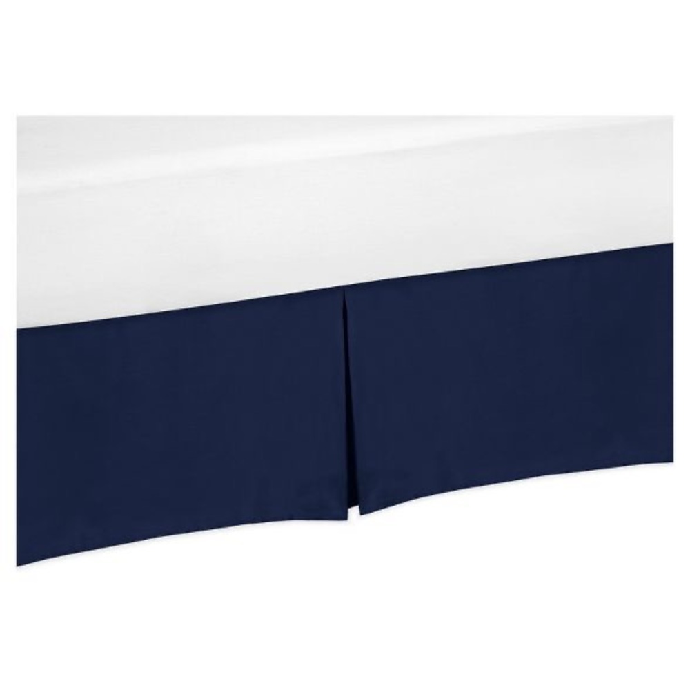 Twin Navy Bedskirt Sweet JoJo Target
